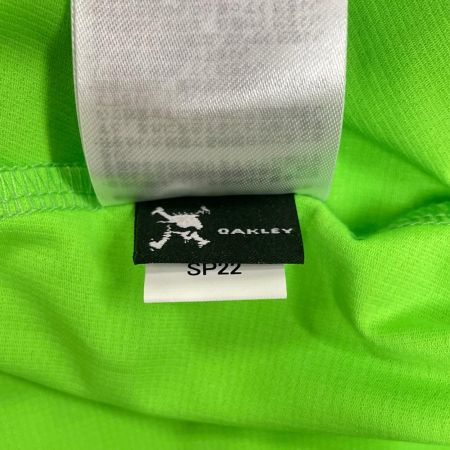 OAKLEY スポーツウェア Skull Revolve 3D Mock Shirt sizeXL FOA403515 Neon Green