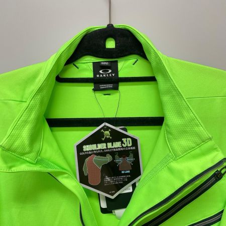 OAKLEY スポーツウェア Skull Revolve 3D Mock Shirt sizeXL FOA403515 Neon Green
