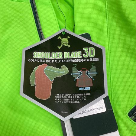 OAKLEY スポーツウェア Skull Revolve 3D Mock Shirt sizeXL FOA403515 Neon Green