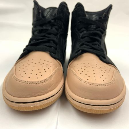 NIKE ナイキ AirJordan 1  エアジョーダン1 Retro High Premium スニーカー 24.5cm AH7389-007 サーモンピンク×ブラック x ピンク 未使用