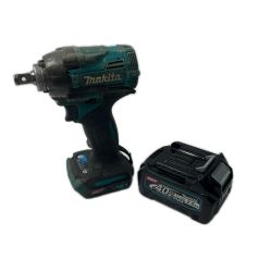 〇〇 MAKITA マキタ 充電式インパクトレンチ 40Vmax 320N･m 角ドライブ 12.7mm TW004G グリーン 程度C Cランク