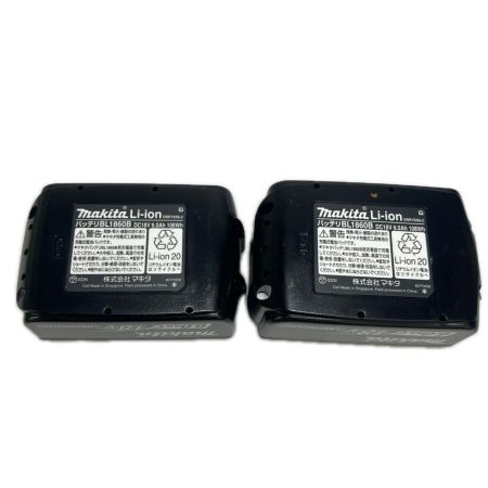  MAKITA マキタ 充電式インパクトドライバ 18V 6Ah バッテリ2本 充電器 ケース付 TD173DRGXO オリーブ 未使用品