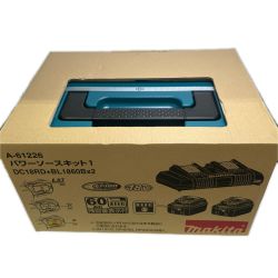 〇〇 MAKITA マキタ パワーソースキット1 DC18RD/BL1860×2 セット A-61226 未使用品 Sランク