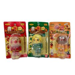 BANDAI バンダイ 木のアンパンマン 3種セット アンパンマン メロンパンナ カレーパンマン 2003年発売 Aランク