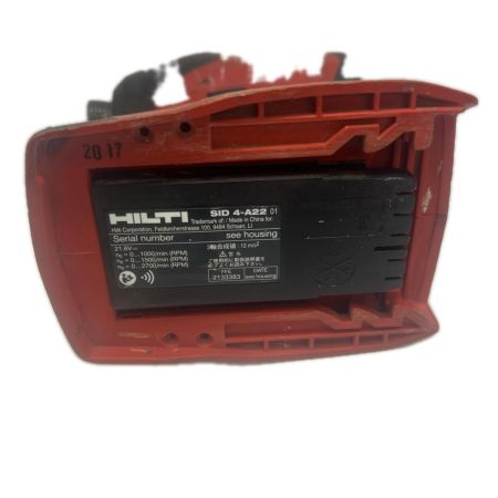  Hilti ヒルティ 充電式インパクトドライバー Hilti  4-A22 レッド 程度C
