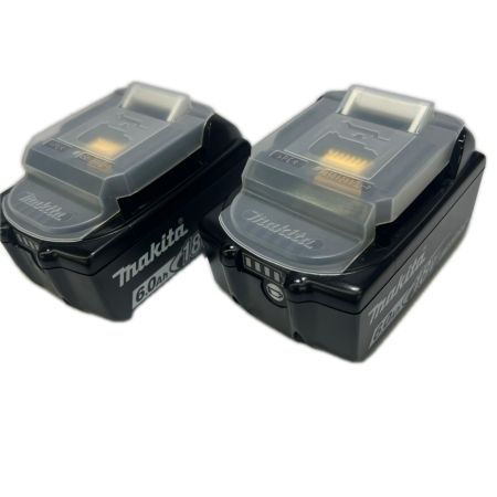  MAKITA マキタ 充電式インパクトドライバ 18V 6Ah バッテリ2本 充電器 ケース付 TD173DRGXB ブラック 未使用品