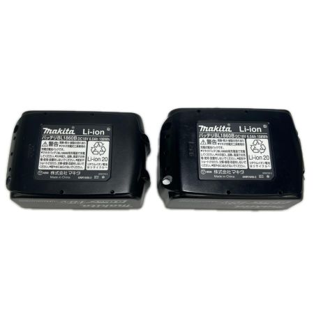  MAKITA マキタ 充電式インパクトドライバ 18V 6Ah バッテリ2本 充電器 ケース付 TD173DRGXB ブラック 未使用品