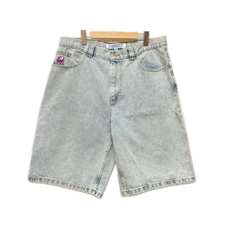  POLAR SKATE CO. ポーラースケートカンパニー メンズ デニムパンツ BIG BOY SHORTS SIZEXL PSC-SU22-BIGBOYSHORT-LBLU Light Blue