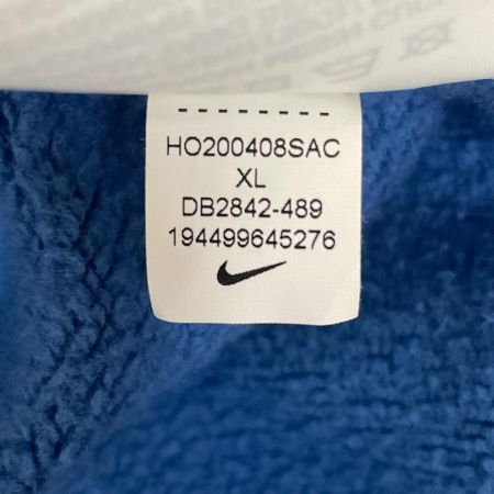  NIKE ナイキ メンズ パーカー Supreme × NIKE Snakeskin Half Zip Hooded Sweatshirt SIZE XL DB2842-489 ブルー