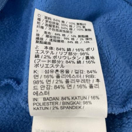  NIKE ナイキ メンズ パーカー Supreme × NIKE Snakeskin Half Zip Hooded Sweatshirt SIZE XL DB2842-489 ブルー