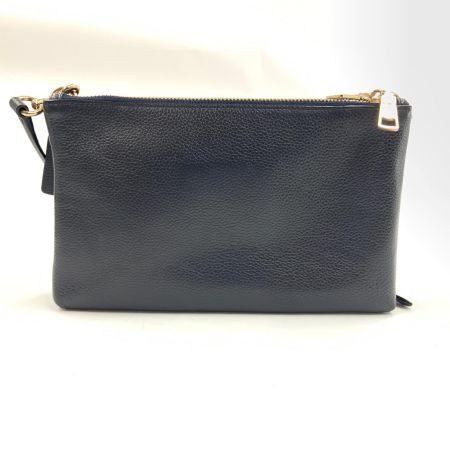 COACH コーチ レザー ショルダーバッグ F38273 ネイビー