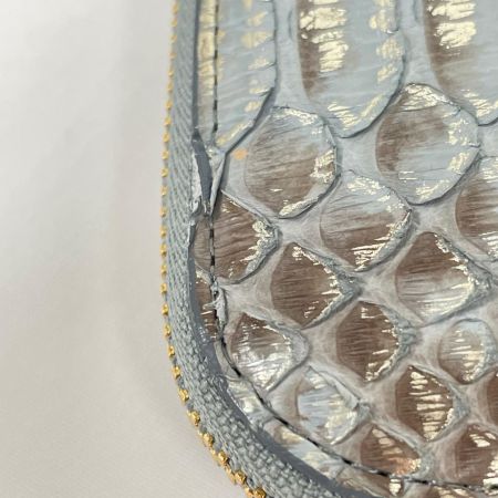 Her Schedule ハースケジュール レディース 長財布 パイソン ブルー