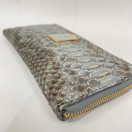 Her Schedule ハースケジュール レディース 長財布 パイソン ブルー