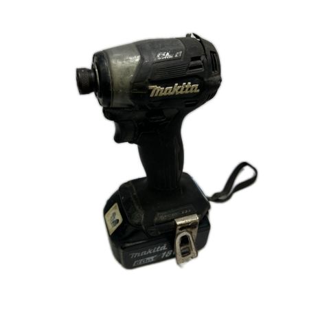  MAKITA マキタ 充電式インパクトドライバ 18V 6Ah バッテリ1本付き TD173DXB ブラック 程度C