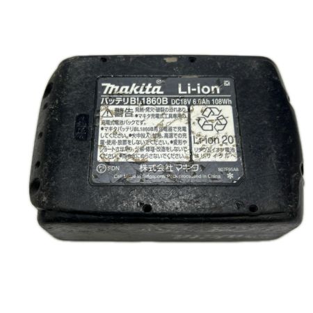  MAKITA マキタ 充電式インパクトドライバ 18V 6Ah バッテリ1本付き TD173DXB ブラック 程度C
