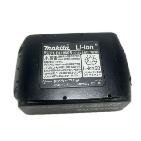  MAKITA マキタ バッテリー 未使用品 18v 6.0Ah BL1860B ブラック 未使用品