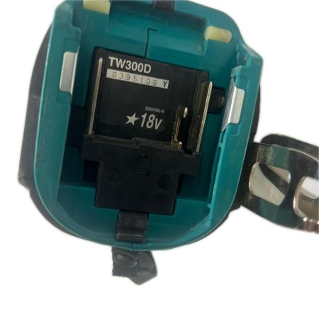  MAKITA マキタ 充電式インパクトレンチ 18v 本体のみ TW300D ブルー 程度Ｂ