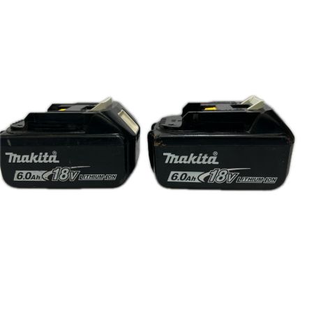  MAKITA マキタ 充電式インパクトドライバ 18V 6Ah バッテリ2本 充電器 ケース付 TD173D ブラック 程度Ｂ