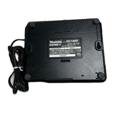  MAKITA マキタ 充電式インパクトドライバ 18V 6Ah バッテリ2本 充電器 ケース付 TD173D ブラック 程度Ｂ