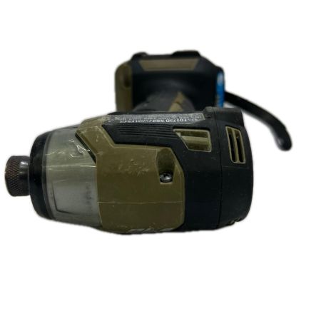  MAKITA マキタ 充電式インパクトドライバ 18V 6Ah バッテリ2本 充電器 ケース付 TD173D ブラック 程度Ｂ