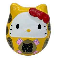 〇〇 黒羽工房 貯金箱 ハローキティ貯金だるま 黒羽刑務所 イエロー Aランク