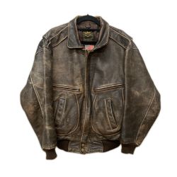 〇〇 HUMAN BEING ヒューマンビーイング メンズ レザージャケット 牛革 1565 ブラウン Bランク