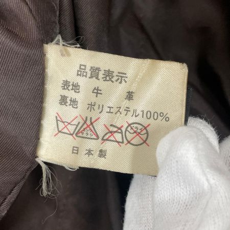  HUMAN BEING ヒューマンビーイング メンズ レザージャケット 牛革 1565 ブラウン