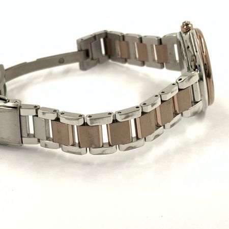 CITIZEN シチズン クロスシー ハッピーフライト ソーラー電波 クォーツ 腕時計 ES9465-50W シルバー x ピンク