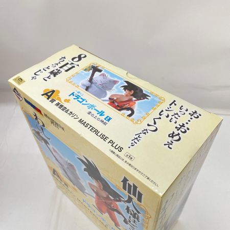 BANDAI バンダイ 一番くじ ドラゴンボール EX 雲の上の神殿 A賞 孫悟空＆カリン MASTERLISE PLUS