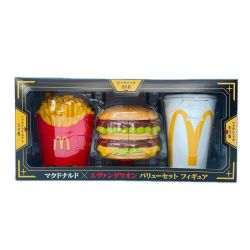マクドナルド×エヴァンゲリオン バリューセット フィギュア マックシェイク零号機＆ビッグマック初号機＆マックフライポテト弐号機 (キャンペーン限定) Aランク