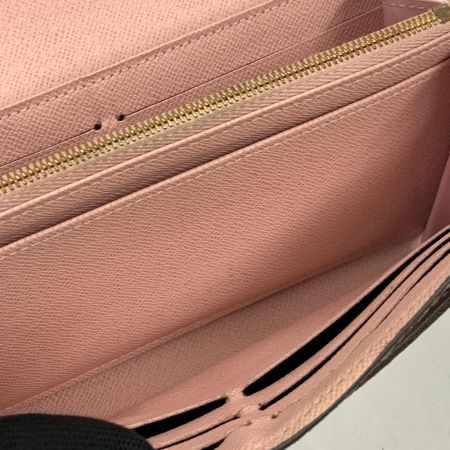  LOUIS VUITTON ルイヴィトン ダミエ ポルトフォイユ サラ 二つ折り長財布  N60114 ブラウン