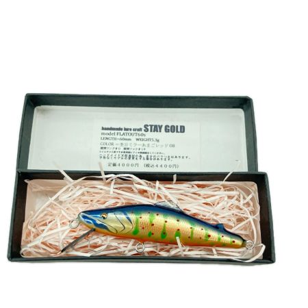 STAY GOLD ステイゴールド アマゴ ブラックフラッグ 箱名称相違 BLAKFLAG50S ルアー ミノー 未使用品