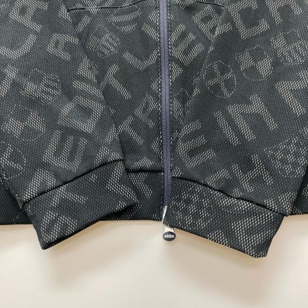  adabat アダバット ゴルフウェア レディース ロゴデザイン フルジップパーカー SIZE 36 BC119-17900AG ブラック