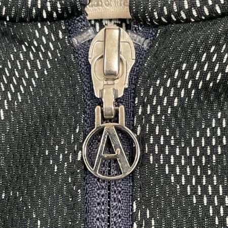  adabat アダバット ゴルフウェア レディース ロゴデザイン フルジップパーカー SIZE 36 BC119-17900AG ブラック