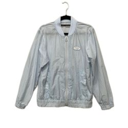 〇〇 adabat アダバット ゴルフウェア レディース 撥水加工 シアーワッシャーブルゾン SIZE M BE119-42300AG スカイブルー Aランク