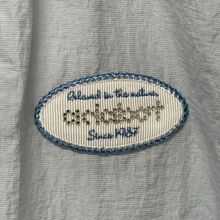  adabat アダバット ゴルフウェア レディース 撥水加工 シアーワッシャーブルゾン SIZE M BE119-42300AG スカイブルー