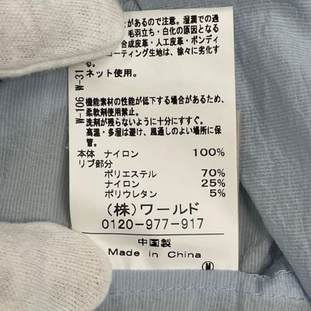  adabat アダバット ゴルフウェア レディース 撥水加工 シアーワッシャーブルゾン SIZE M BE119-42300AG スカイブルー