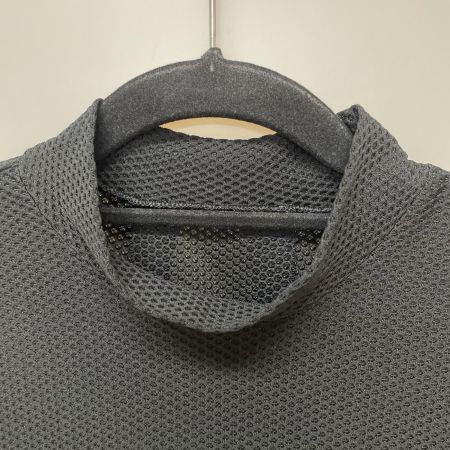  adabat アダバット ゴルフウェア レディース ドライワッフル モックネックT SIZE S ブラック