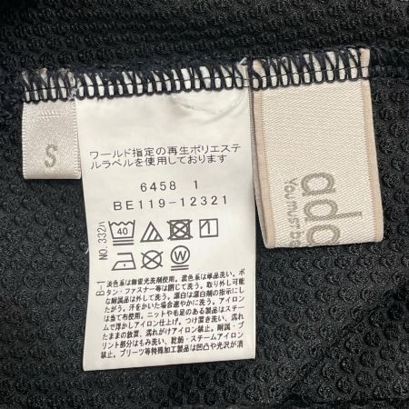  adabat アダバット ゴルフウェア レディース ドライワッフル モックネックT SIZE S ブラック