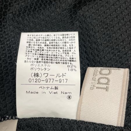  adabat アダバット ゴルフウェア レディース ドライワッフル モックネックT SIZE S ブラック