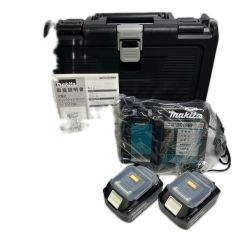 MAKITA マキタ 充電式インパクトドライバ 18V 6Ah バッテリ2本・充電器 ケース付 ターコイズブルー 限定色  TD173DGXTB ターコイズブルー 未使用品 Sランク