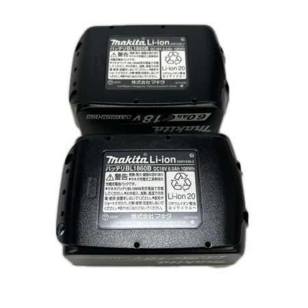 MAKITA マキタ 充電式インパクトドライバ 18V 6Ah バッテリ2本・充電器 ケース付 ターコイズブルー 限定色  TD173DGXTB ターコイズブルー 未使用品