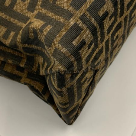 FENDI フェンディ ズッカ トートバッグ ショッピングバッグ  305 8BH040028 ブラウン 現状渡し 