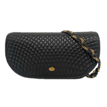 BALLY バリ レディース ショルダーバッグ キルティング チェーンショルダー ブラック