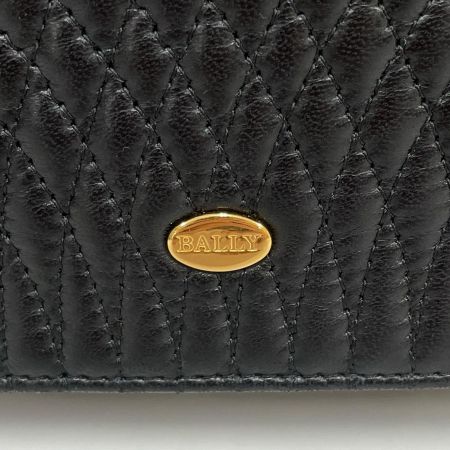 BALLY バリ レディース ショルダーバッグ キルティング チェーンショルダー ブラック