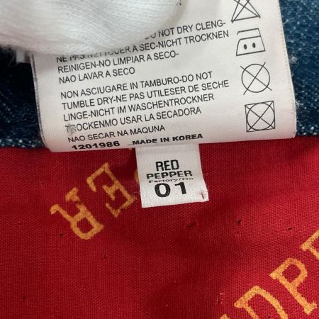 RED PEPPER レッドペッパー レディース デニム GOLD LABEL SIZE L