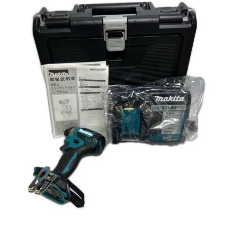 MAKITA マキタ 充電式インパクトドライバ 18V 6Ah バッテリ2本・充電器 ケース付  TD173DRGX 未使用品