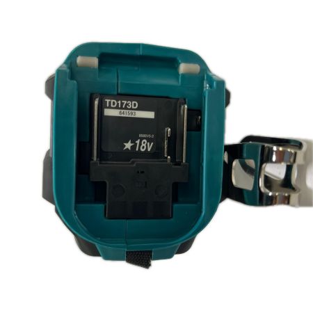 MAKITA マキタ 充電式インパクトドライバ 18V 6Ah バッテリ2本・充電器 ケース付  TD173DRGX 未使用品