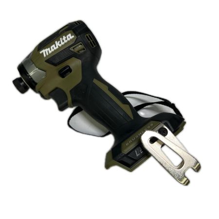 MAKITA マキタ 充電式インパクトドライバ 18V 6Ah バッテリ2本・充電器 ケース付 TD173DRGXO オリーブ 程度A