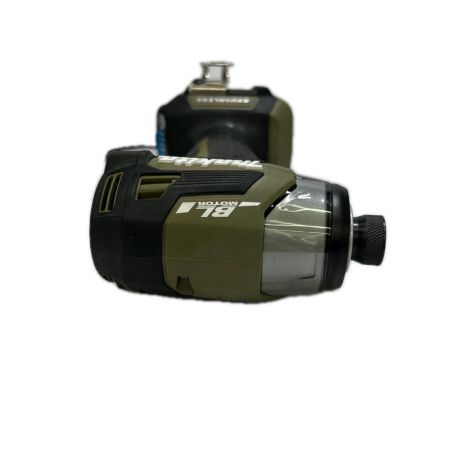 MAKITA マキタ 充電式インパクトドライバ 18V 6Ah バッテリ2本・充電器 ケース付 TD173DRGXO オリーブ 程度A